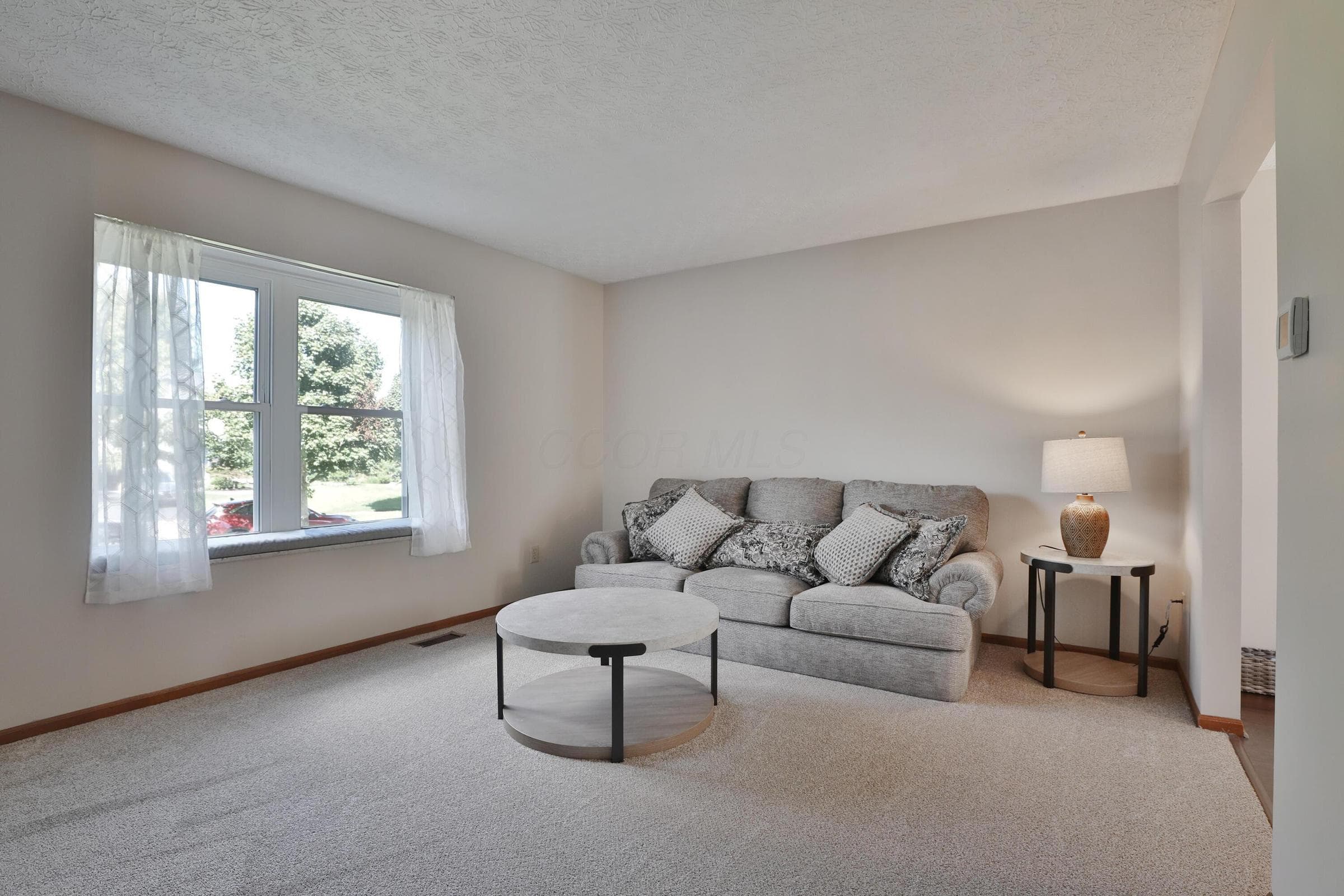 Lovely bay window with a cushion.