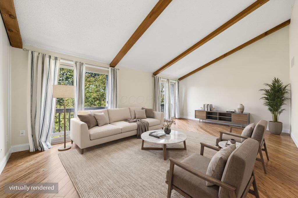Staged Primary overlooking the lake