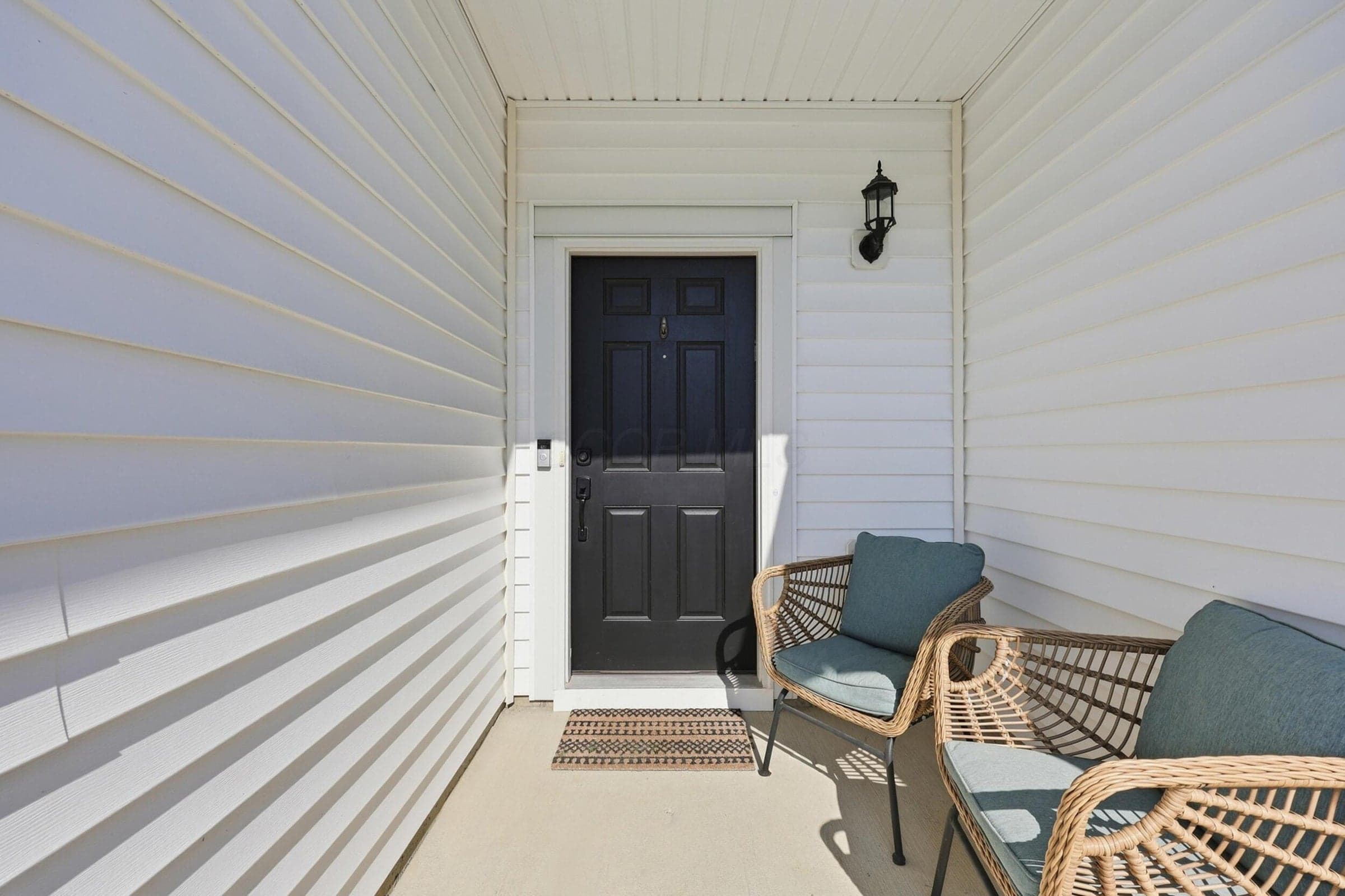Covered front porch