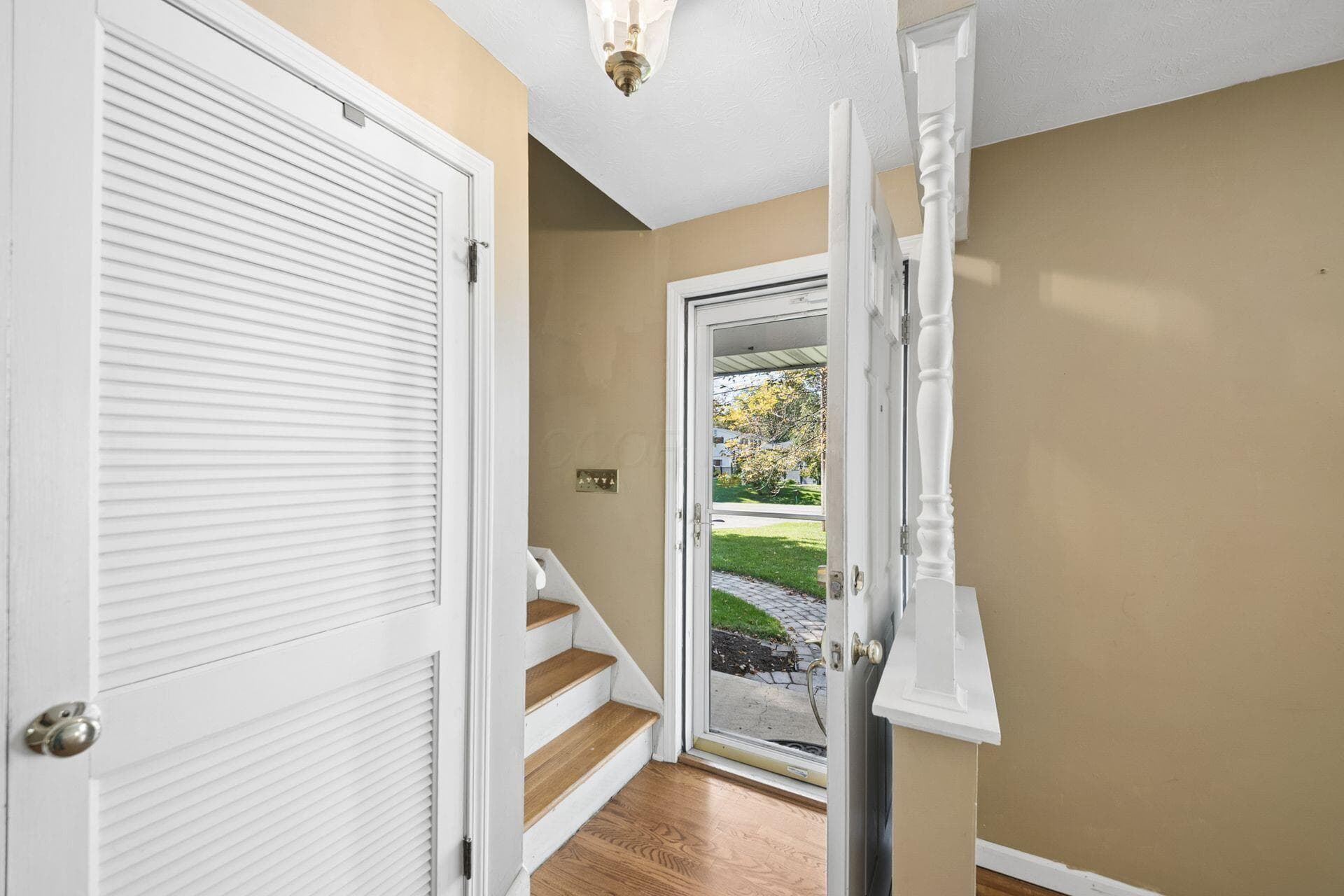 Entry Foyer with Coat Closet