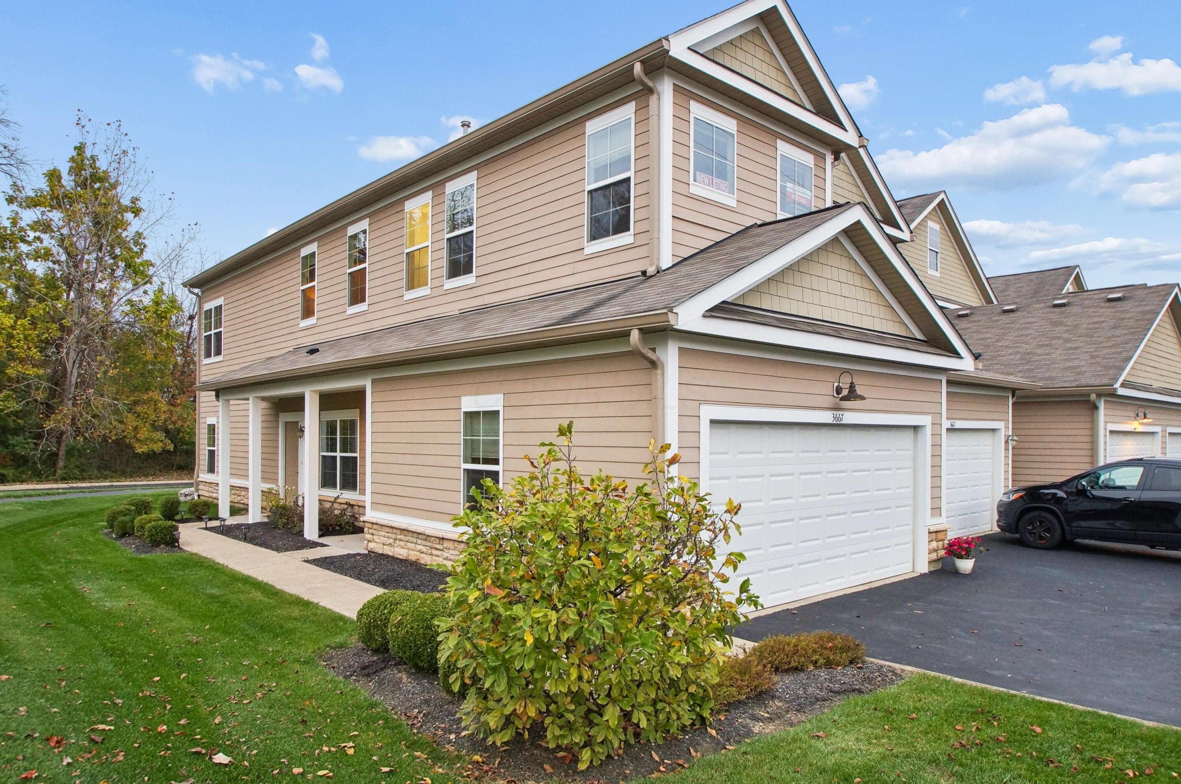 3667 Birkland Circle - end unit with two car garage
