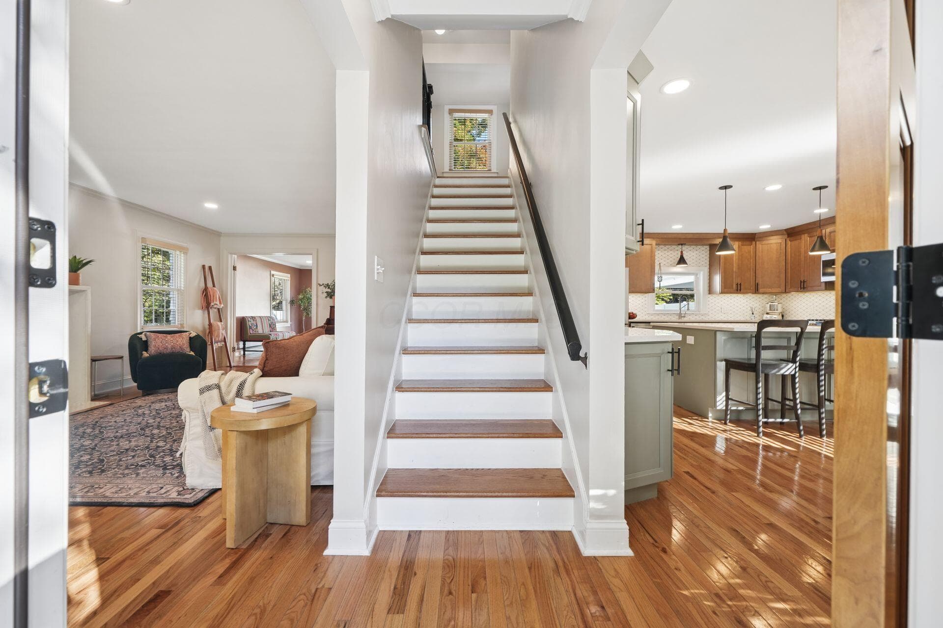 Entry foyer from covered front porch.