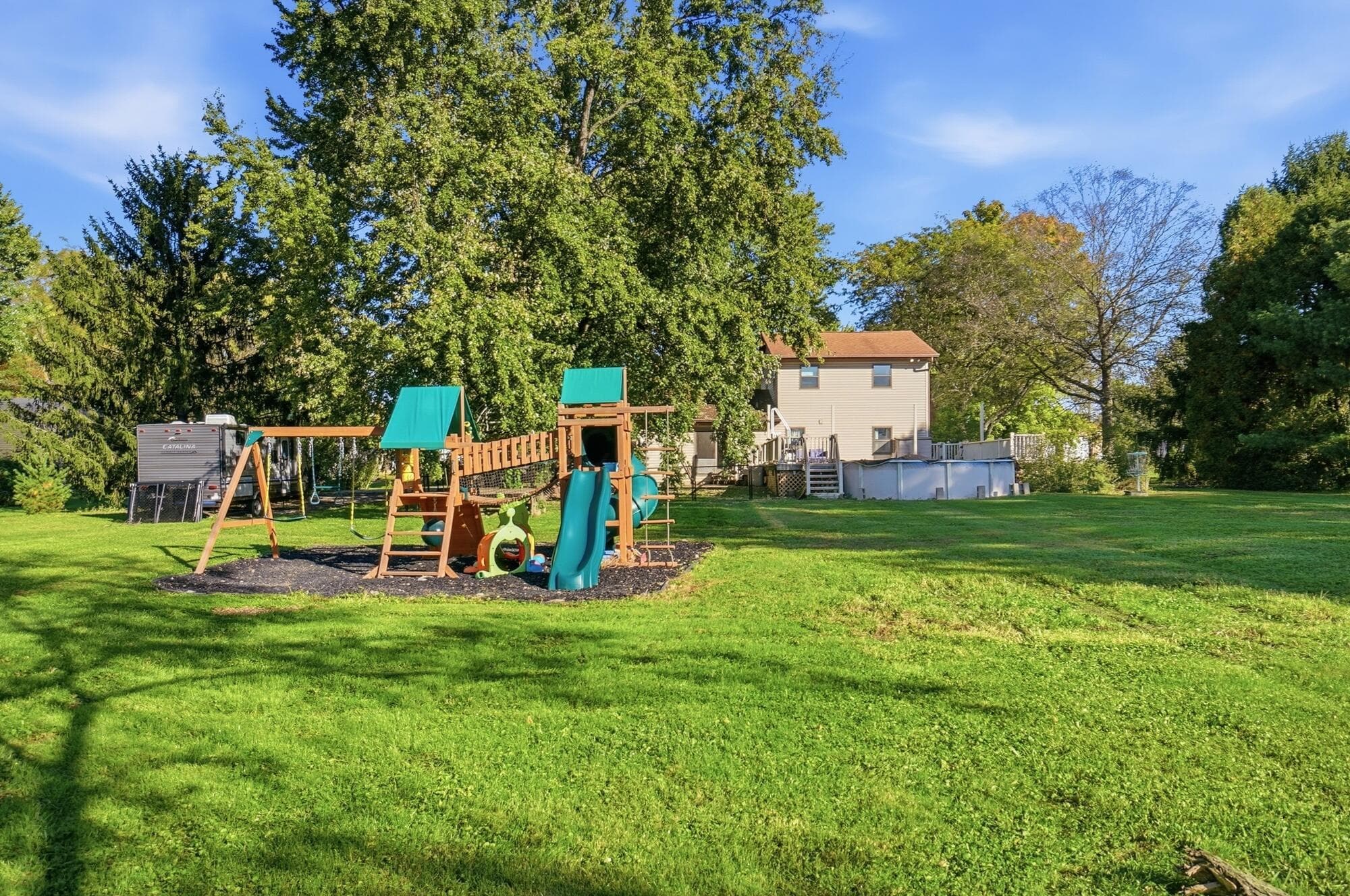 Backyard View - 4631 Bickel Church Road NW, Baltimore, OH 43105