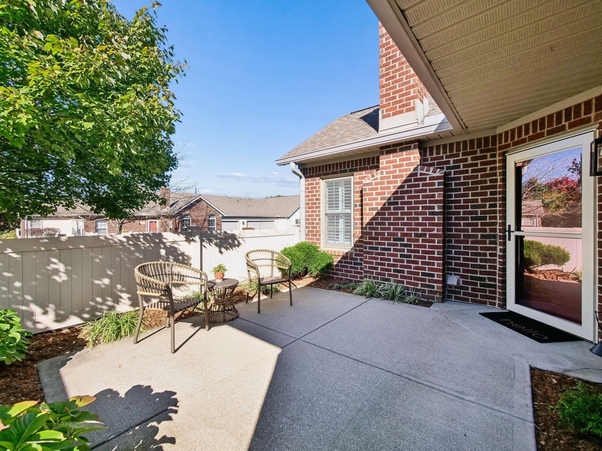 The updates begin immediately with your new front door!