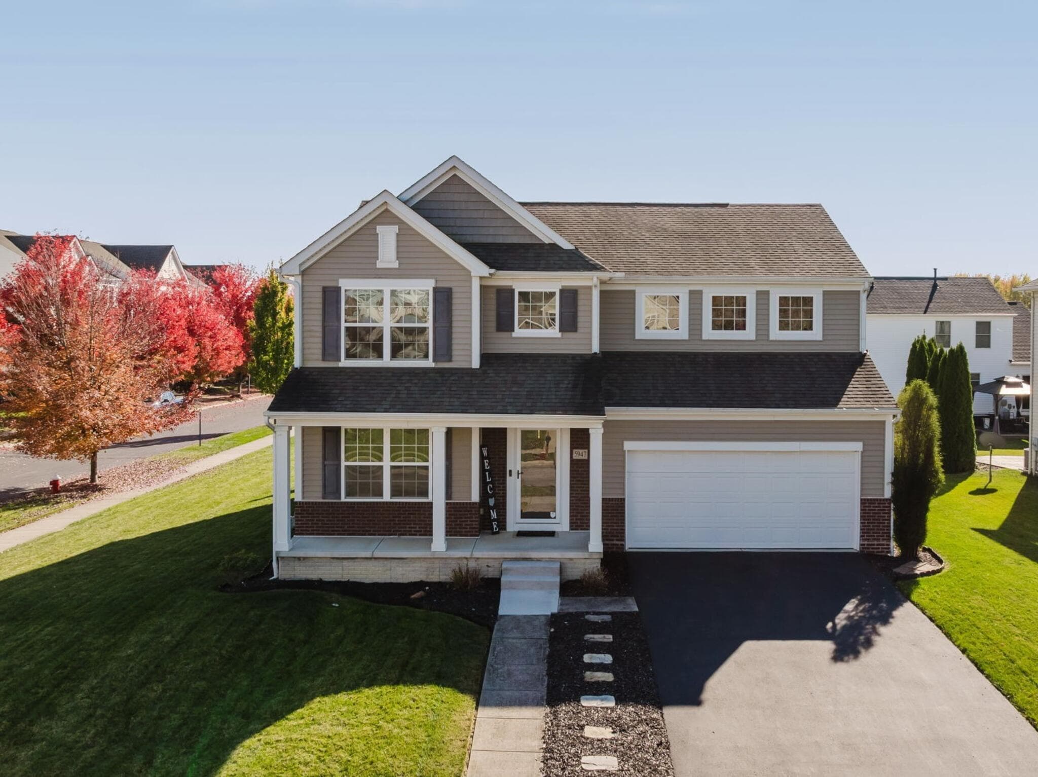 Welcome to 5947 Fultonham Drive, where comfortable living and a welcoming neighborhood come together.