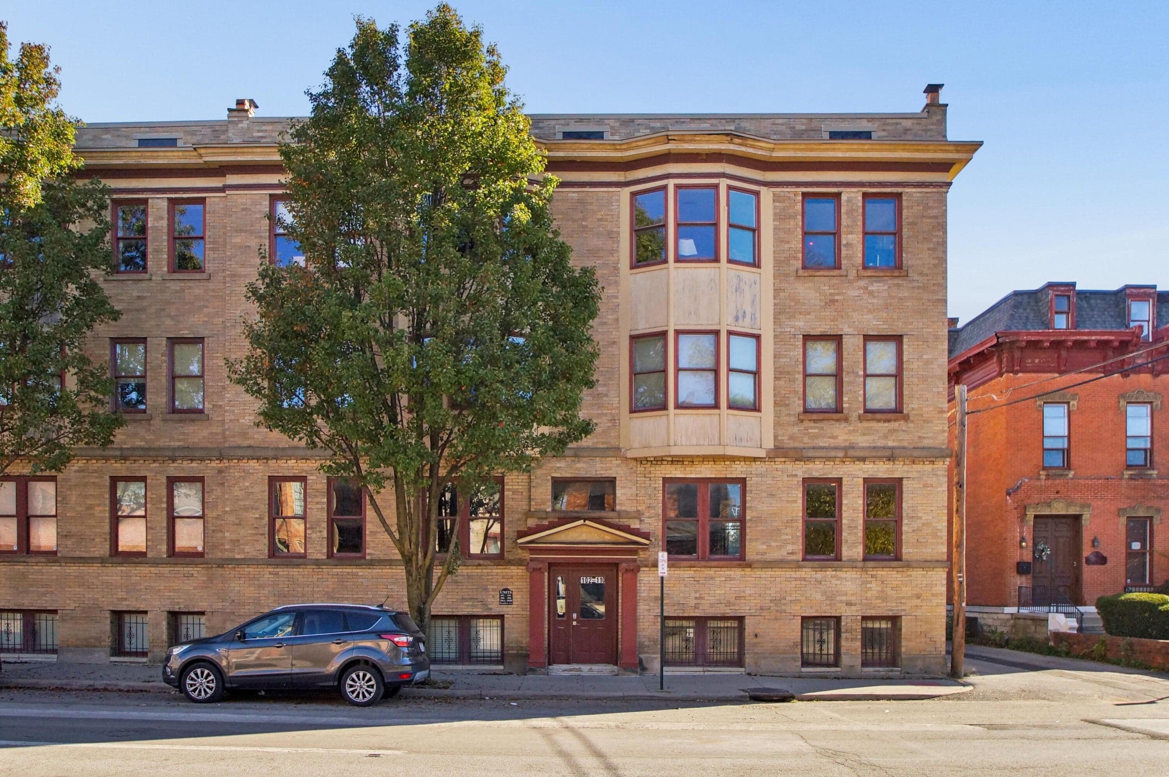Exterior of building