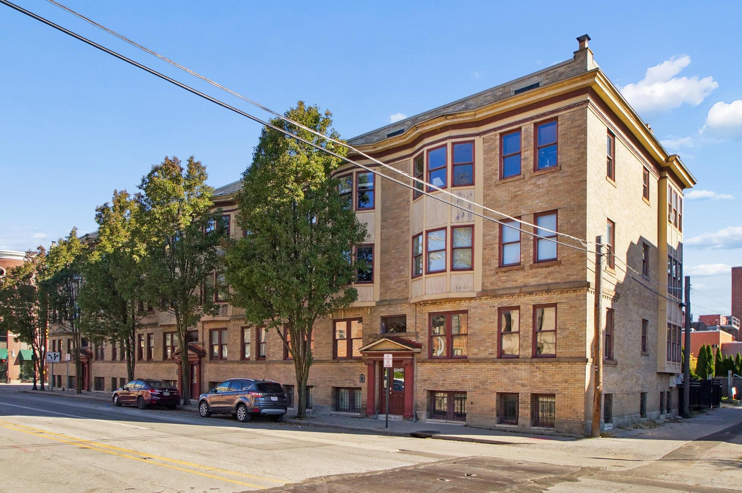 Exterior of building
