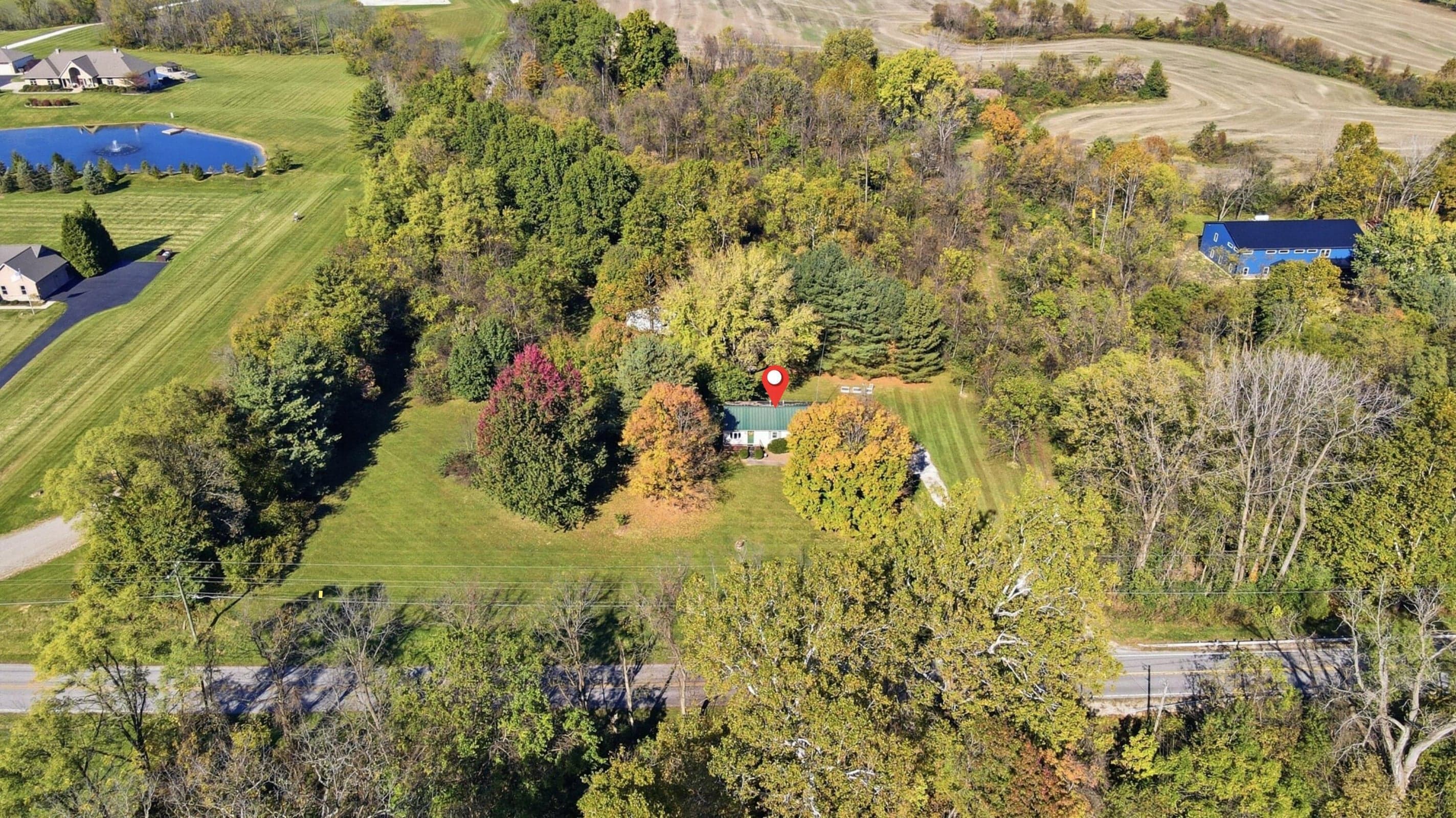 Aerial View - 1728 Blacklick Road NW, Baltimore, OH 43105