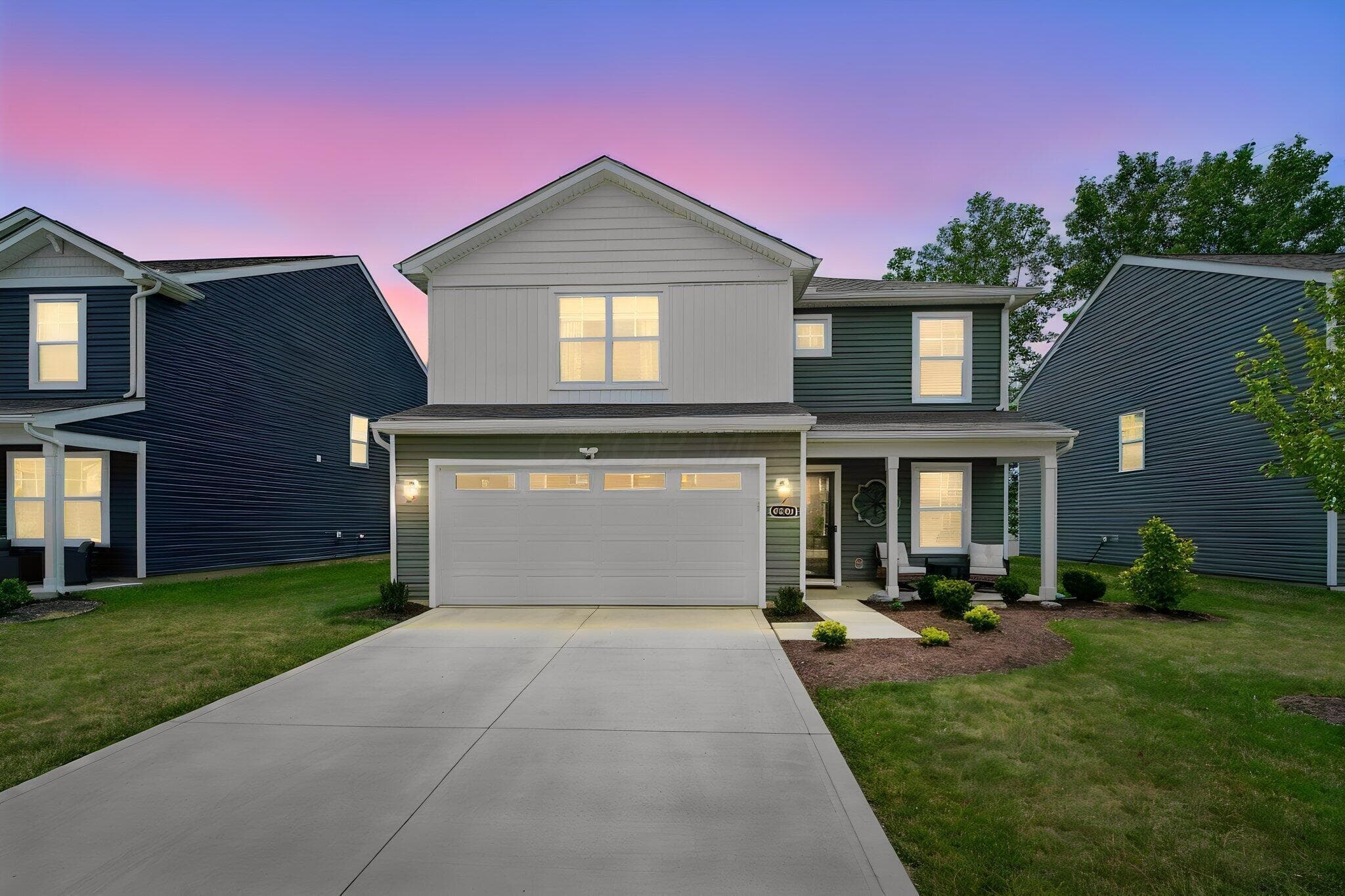 Front View of the home