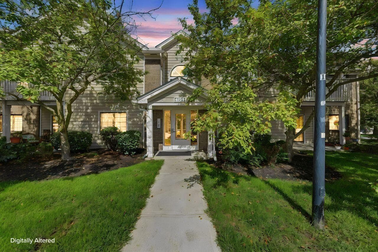 Your Patio is the one to the right of the Main Door Here.