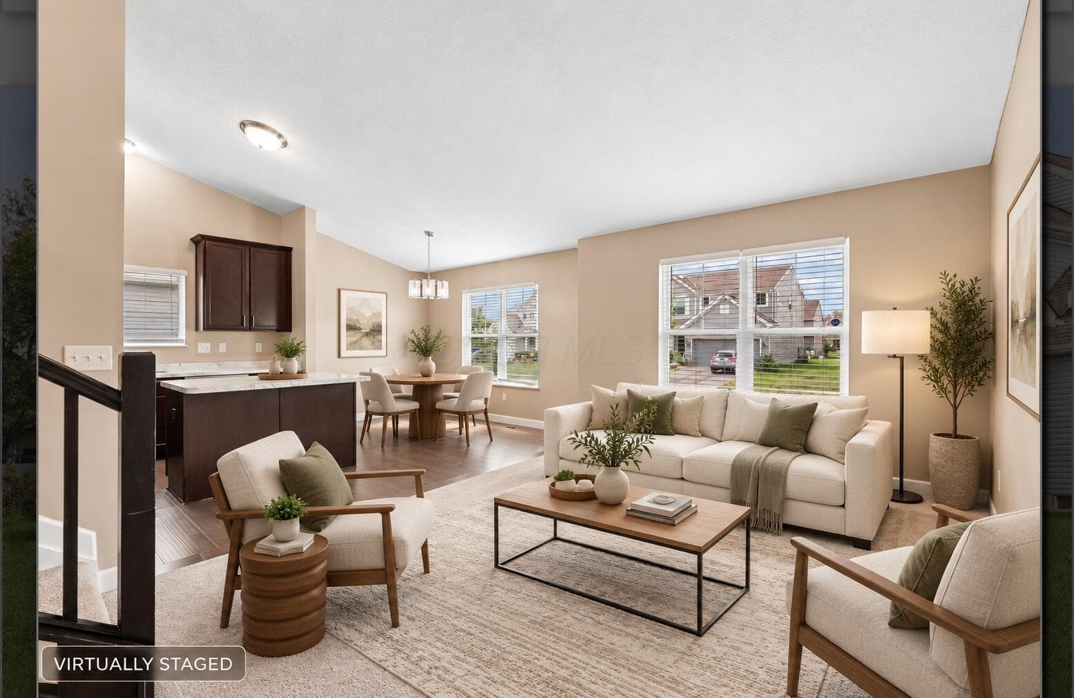 Inviting Living Space, the perfect place for you to call home and create memories.